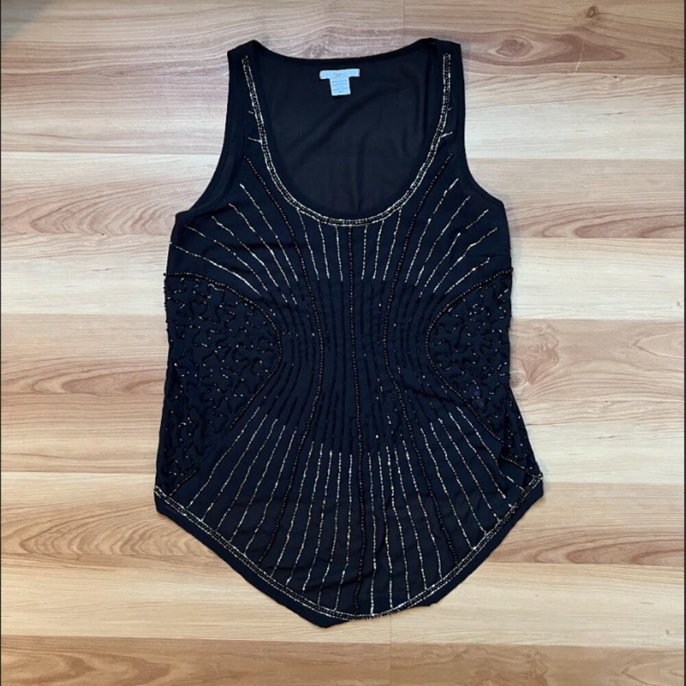 Bar III beaded tank top